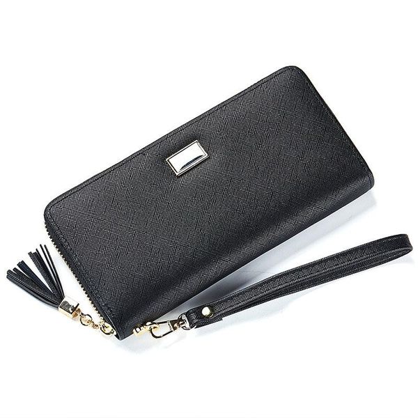 

wallets tassel long style sleek minimalist crossover wallet, Red;black
