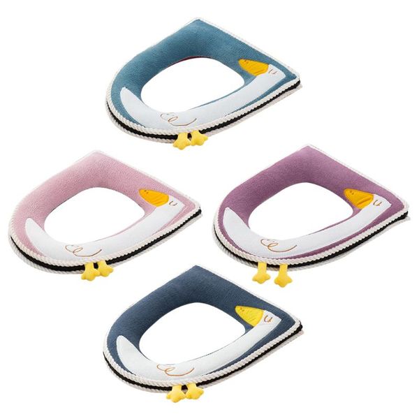 

bath mats 4pcs toilets seat covers foldable cushions toilet for home