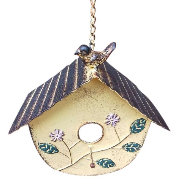 

practical iron creative bird house cage hanging room cages