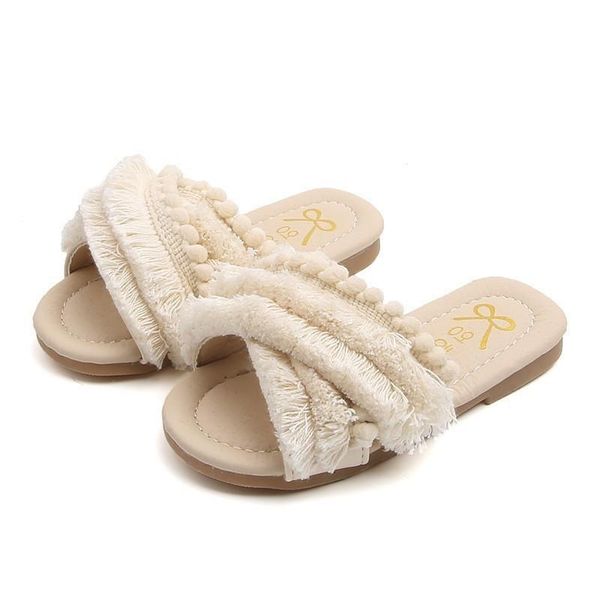 

slipper cnfsnj 2021 children shoes girls boys slippers cute cartoon comfortable kids anti-slip beach, Black;grey