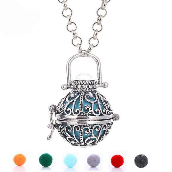 

pendant necklaces jewelry essential oil diffuser pregnant necklace, Silver