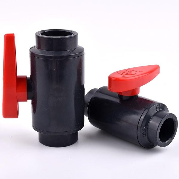 

big size 20~110mm pvc pipe socket ball valve home garden diy irrigation system aquarium fish tank connector fittings watering equipments