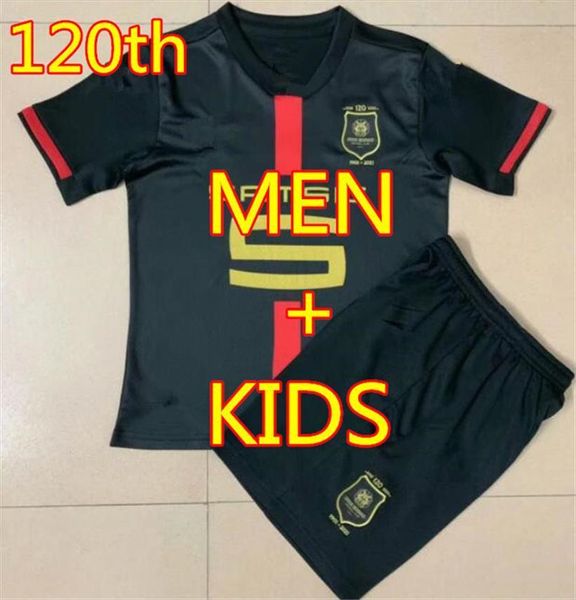 

rennais fc 120 jierrich jubileum men tracksuit yn rennes stadium kinderpak foar manlju niang bourigeaud terrier 20 21 camavinga homepage, Gray