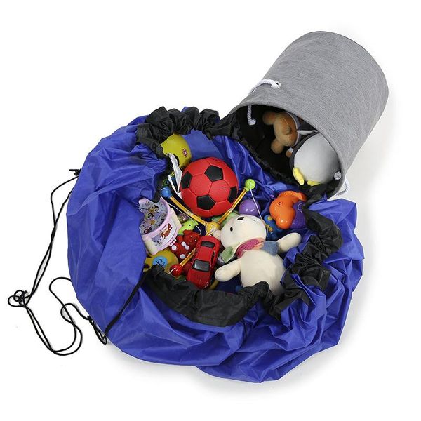 

storage bags toy bucket bag fast clean-up and container