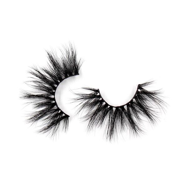 

false eyelashes 25mm mink lashes luxury fluffy eyelash dramstic natural long holographic color box