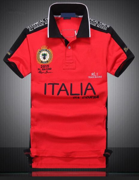 

european and american summer cotton plus size classic men's polo shirt fashion embroidery short-sleeved tee, White;black
