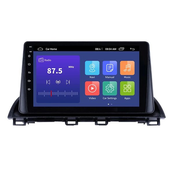 Android 10.0 2Din Araba DVD Multimedya Çalar GPS Mazda 3 Axela için 2013-2018 Destek SWC OBD WIFI Ayna Link 2GB RAM 32GB ROM