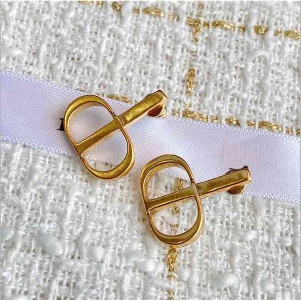 

buy 75% off new earrings autumn and winter brass earrings 925 silver needles, Black