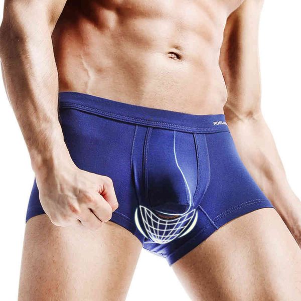 

underpants men's underwear youth scrotal pouch bullet bottom modal u convex solid color separated flat leg pants head, Black;white