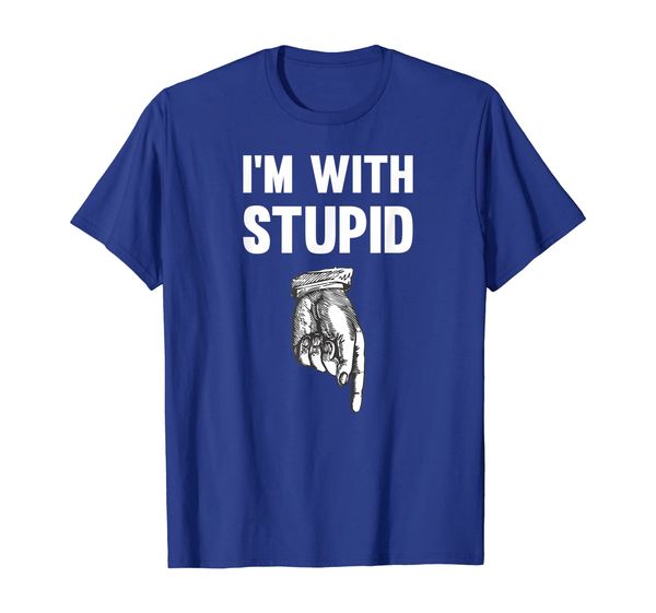 

Funny I'm With Stupid Down Arrow Offensive T-Shirt, Mainly pictures