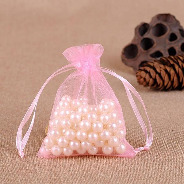 

gift wrap 9x12 cm 100pcs/lot mix colors wholesale bags nice wedding jewelry pouches organza dropship packaging bag