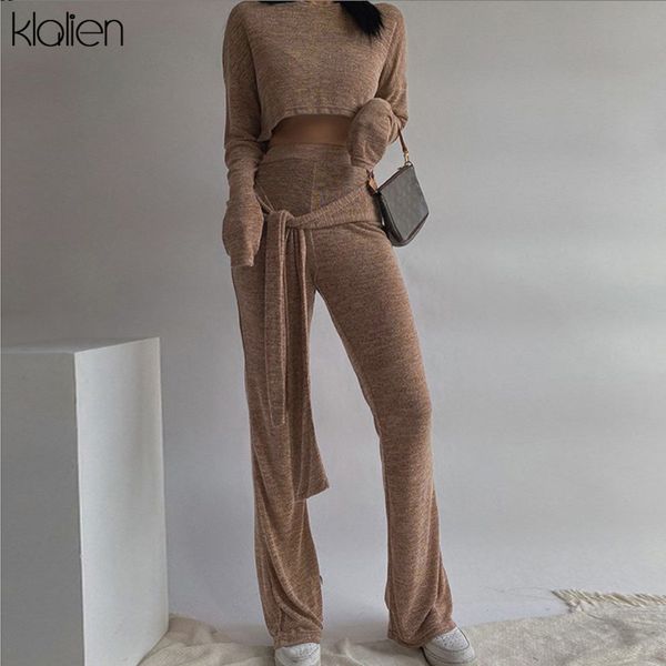 

tracksuits autumn long sleeve and trousers two piece set women high street casual loose soft cotton activewear female outfit, Gray