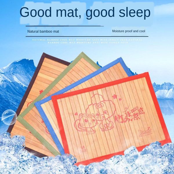 

kennels & pens dog mat summer cooling bamboo custom cartoon kennel pet