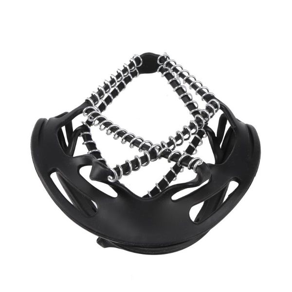 

cords, slings and webbing 1 pair snow ice claw shoe cover elastic durable winter climbing hiking part for outdoor ski accessories camping tr