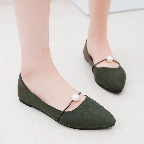 

shoe elegant woman's fashions ladies flat single casual moccasins lazy women's shoes comfortable low heels sliding into 4e9z, Black