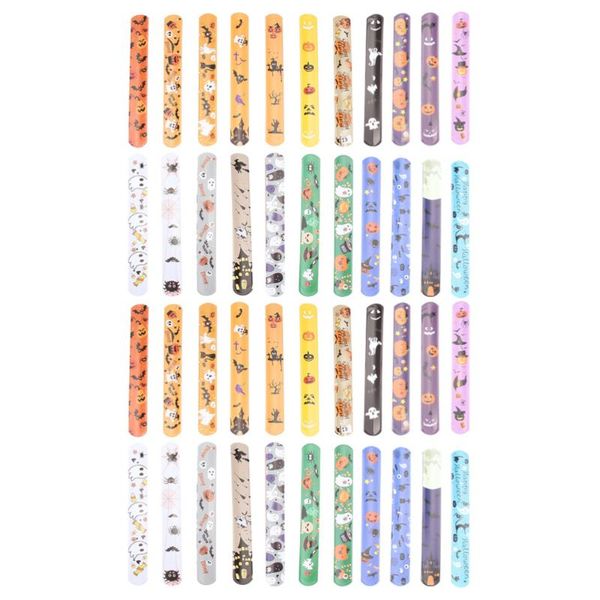 

party favor 44pcs children wristband creative funny slap bracelet supplies