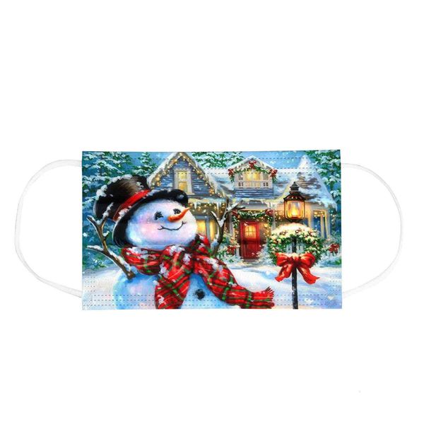 

disposable masks christmas series comfortable soft breathable dust-proof and fashionable