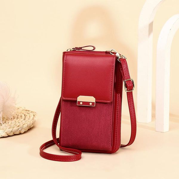 

evening bags shoulder bag handbags women female phone pu small square messenger crossbody wallet card packag