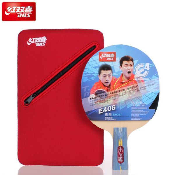 

series table tennis pimples in rubbers e402/e406 pong racket hurricane 2 or 3+g888 rubber raquets