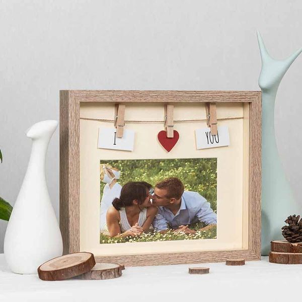 

frames and mouldings creative three-dimensional rotating po frame set 5 inch 6 ins nordic folding picture hydroponic plant decoration