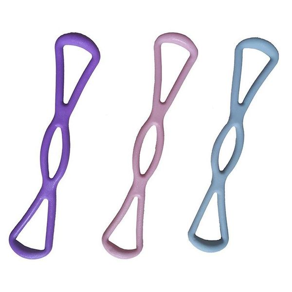 

resistance bands women's eight-character tension device silicone elastic belt open shoulder beauty back chest expander yoga home