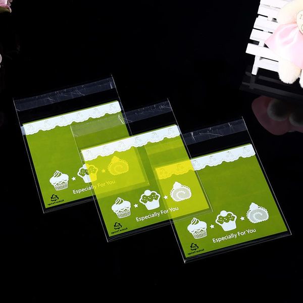 

gift wrap 100pcs opp bag for candy cookies plastic pouches transparent package diy handmade party baking presents cute adhesive