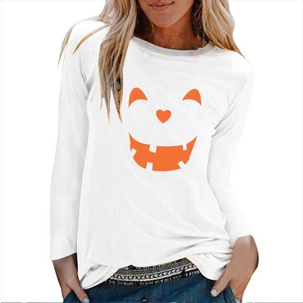 

halloween smile eomtion printing men t shirts and womens long sleeve women autumn winter graphic tee streetwear shirt cotton ropa, White;black