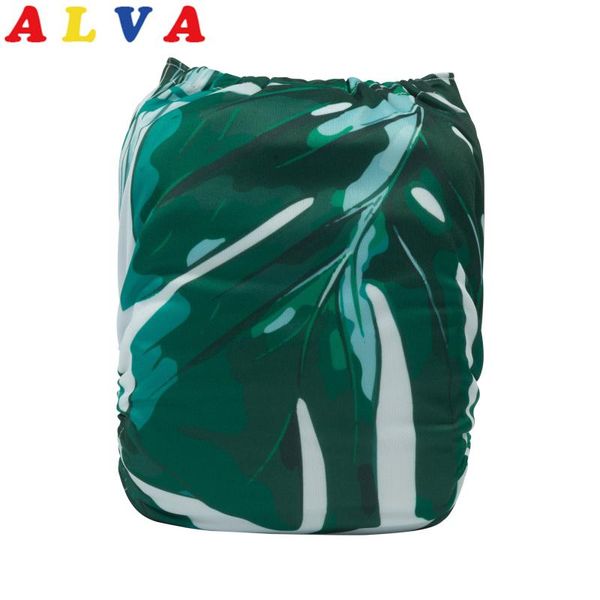 

cloth diapers alvababy 2021 pocket baby snaps adjustable nappies with 1pc insert