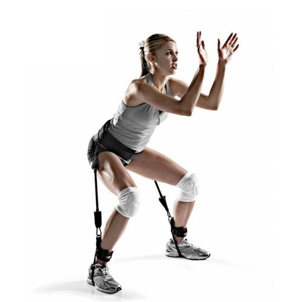 

resistance bands none 40/60/80/100 lbs basketball bouncing fitness sets rubber tube elastic exercise stretch equipment