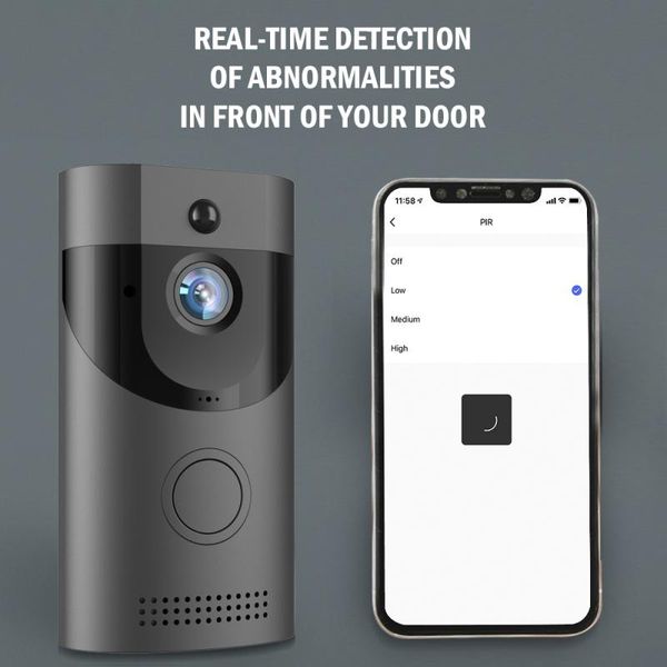 

tuya smart ip video intercom wifi door phone bell doorbell camera ir alarm wireless security fast deliver doorbells