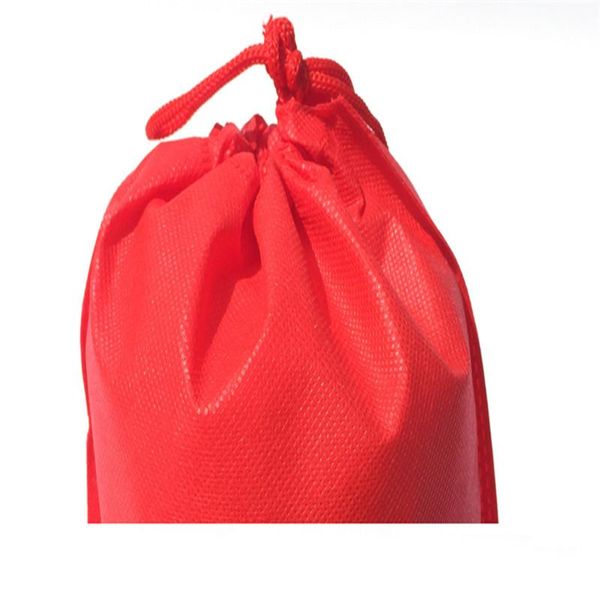 

gift wrap 50pcs non-woven fabric pouches woman man shoulder bags environmental shopping more color grocery storage handbag 30x40cm 35x45cm