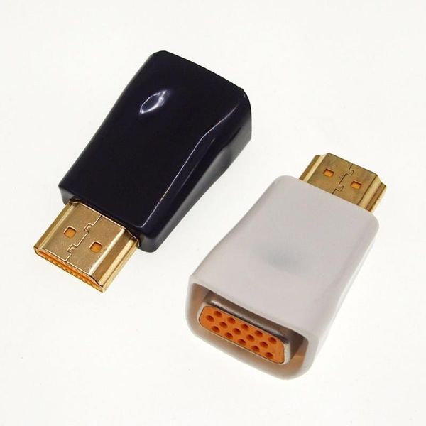 

audio cables & connectors 5pcs quality to vga adapter converter