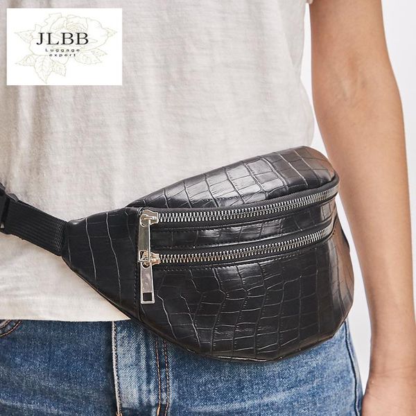 

waist bags swdf belt bag packs for women designer crocodile pu leather fanny pack message