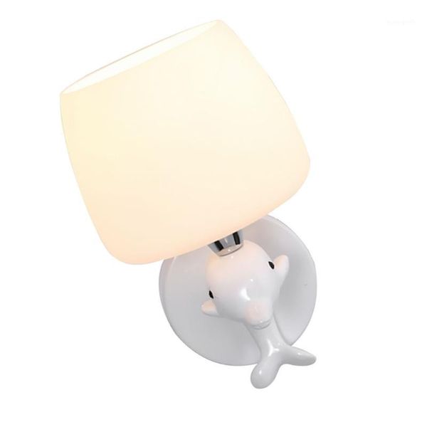

wall lamp 1pc creative light bedroom corridor led cute animal bedside1