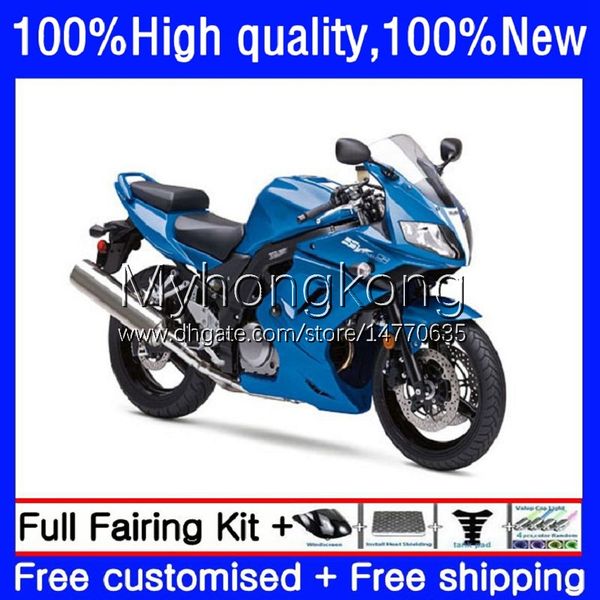 Verkleidungen für Suzuki SV-1000 SV-650 SV1000 SV650 SV 650 1000 S 33No.13 SV1000S SV650S Metall Blau 03 04 05 06 07 08 SV 650S 1000S 2003 2008 2009 2010 2011 2012 2013 Körper s