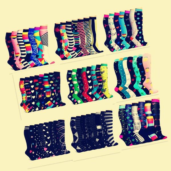 

compression cycling socks 3 pairs/6 pairs per set wholesale pressure sports, Black