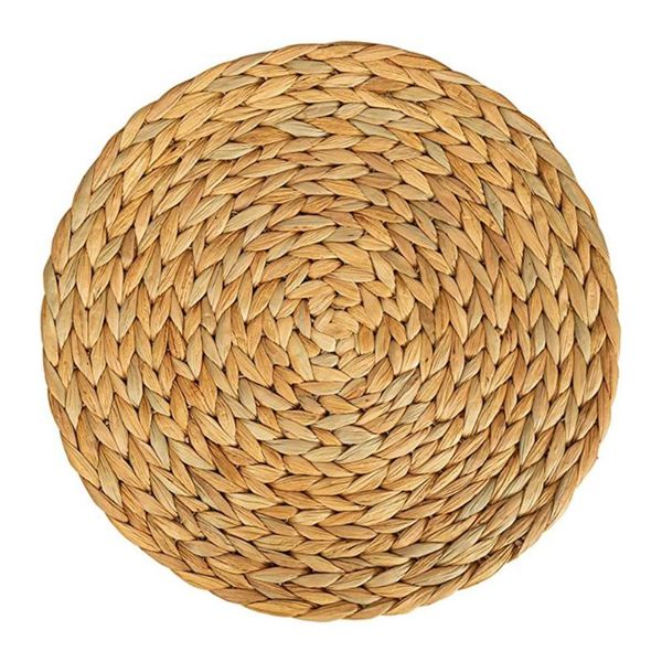

mats & pads natural rattan coasters bowl pad handmade insulation placemats table padding cup kitchen decoration accessories