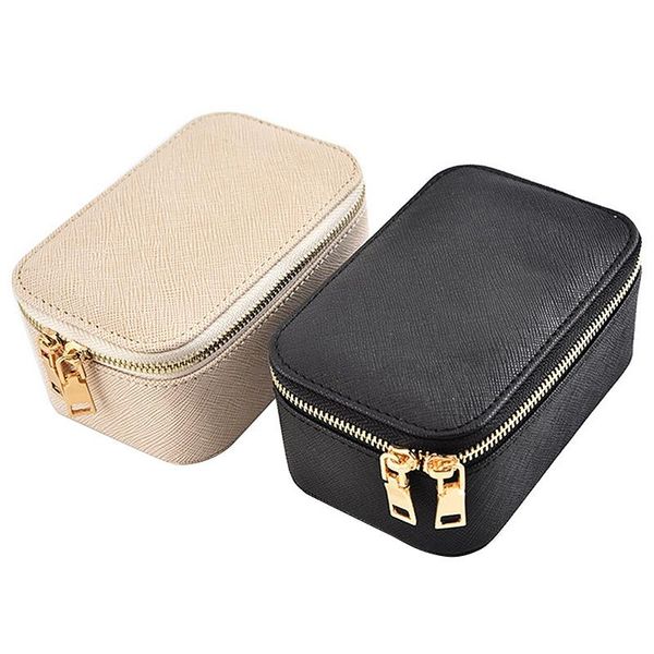 

jewelry box travel cosmetic organizer makeup lipstick storage boxes & bins