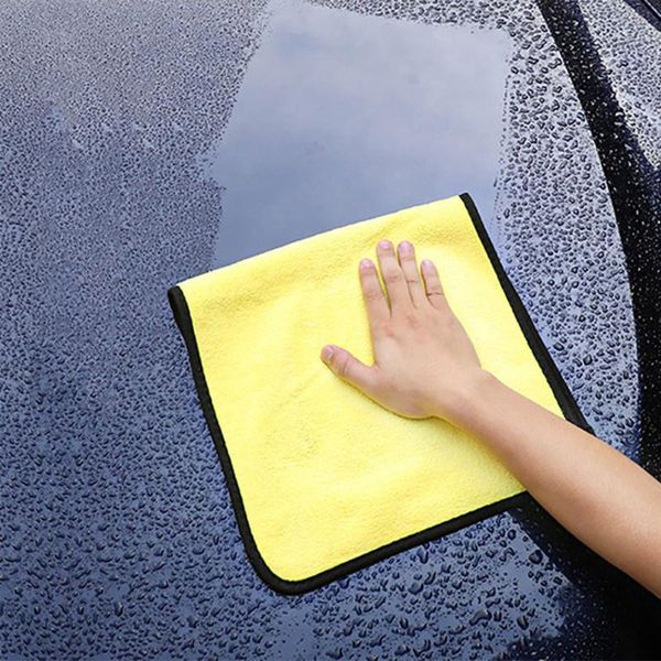 

car sponge wash microfiber towel household cleaning drying rag 30x30/40/60cm auto care cloth detailing accessories for