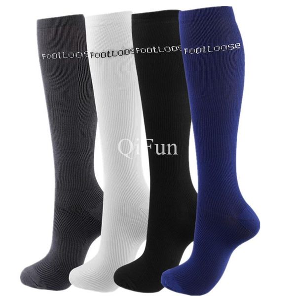 

men's socks compression comfortable solid color anti slip soccer sports men women baseball, Black