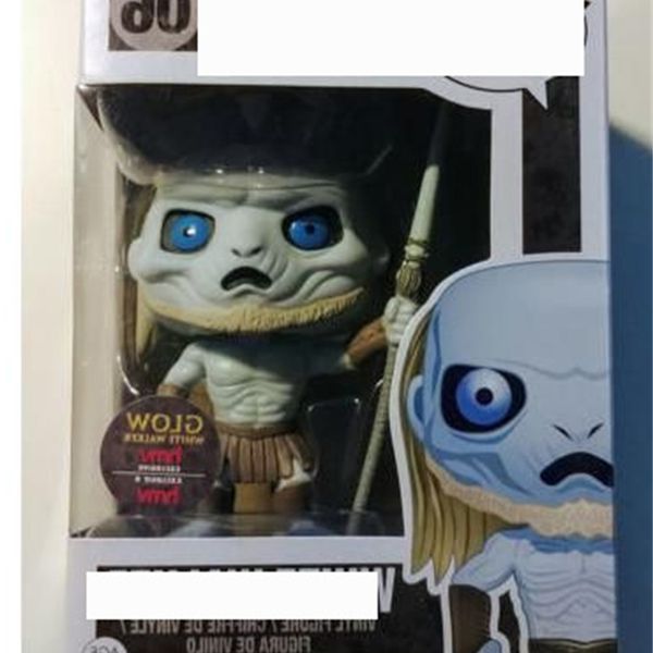 

83funko pop power game 06# strange ghost white night king hand-made ornament model doll