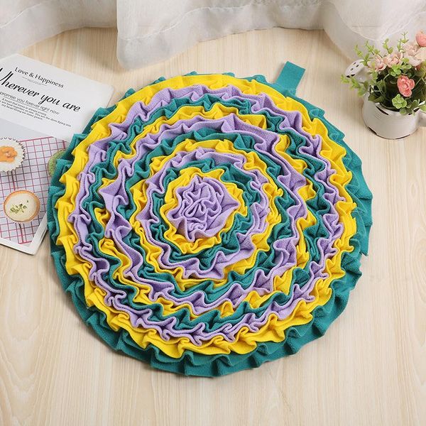 

kennels & pens sniff pad chew resistant educational pet toy dog pads relieve pressure prevent choking environmental protection training blan