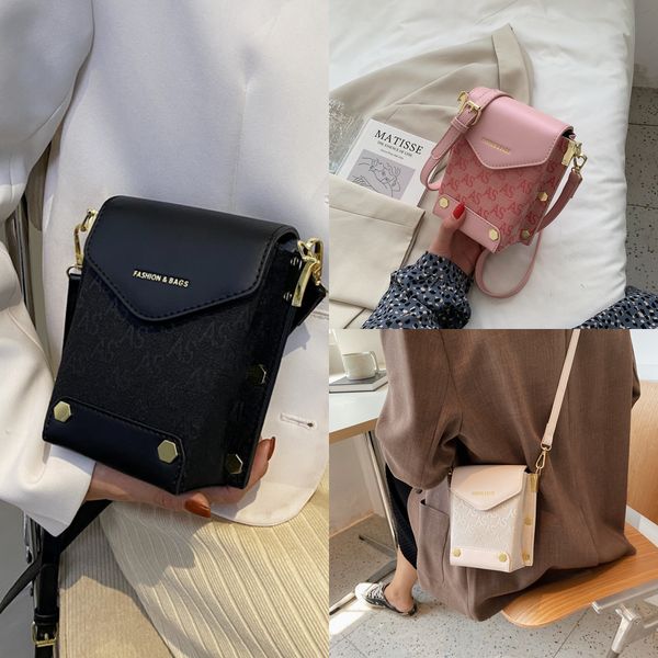 

chain one shoulder bag new fashion women's texture messenger versatile small square handbags