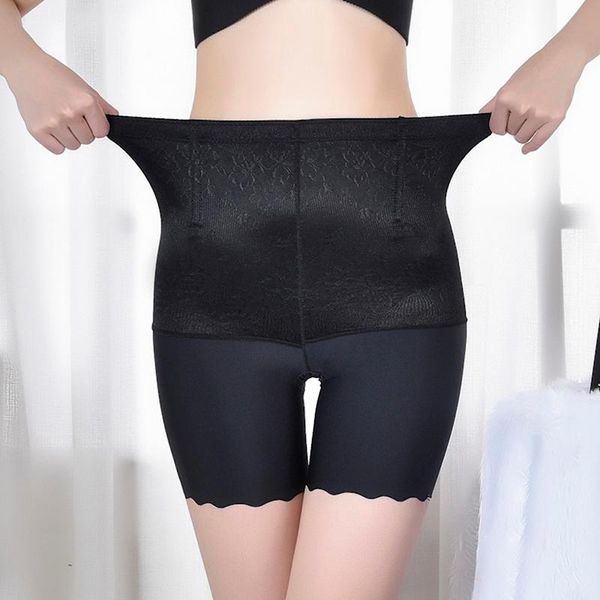

women's shapers high waist trainer shapewear bulifter slimming body lace control pants shaper panties, Black;white