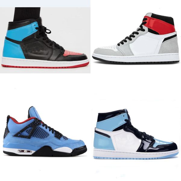 

1 1s jumpman men basketball shoes designer sneakers running shoe sports torch hare game royal pine green court with box 29wos8j66r