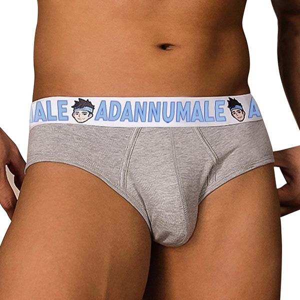 

2021 cotton gay men underwear cuecas ropa interior slip hombre bikini 4style -2xl fashion, Black;white