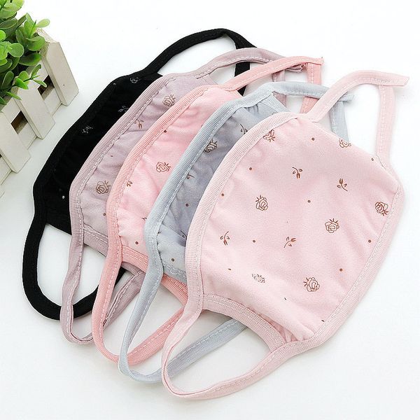 

super 2021 winter women's soft printing thermal mask independent packaging