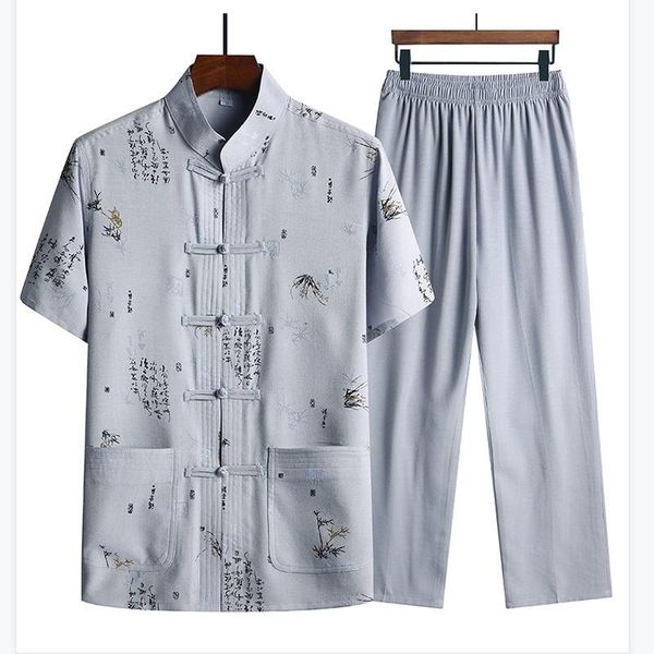 

men's casual shirts 2021 fall chinese style retro personality embroidery leisure long-sleeved suit big size trend, White;black