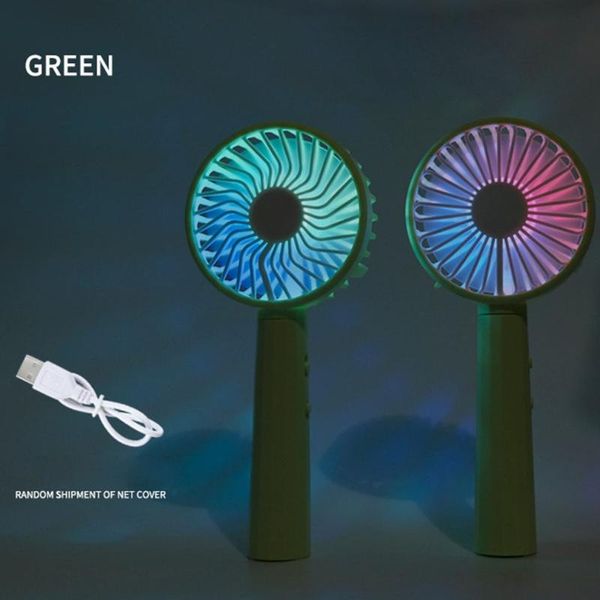

500mah usb electric fan humidifier hydration water vaporizer desk lamp floor folding portable lighting other home decor