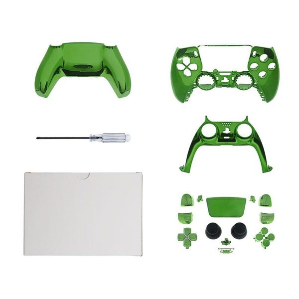 

game controllers & joysticks diy replacement clip shell compatible w/ ps5 controller,decorative trim dualsense 5 controller
